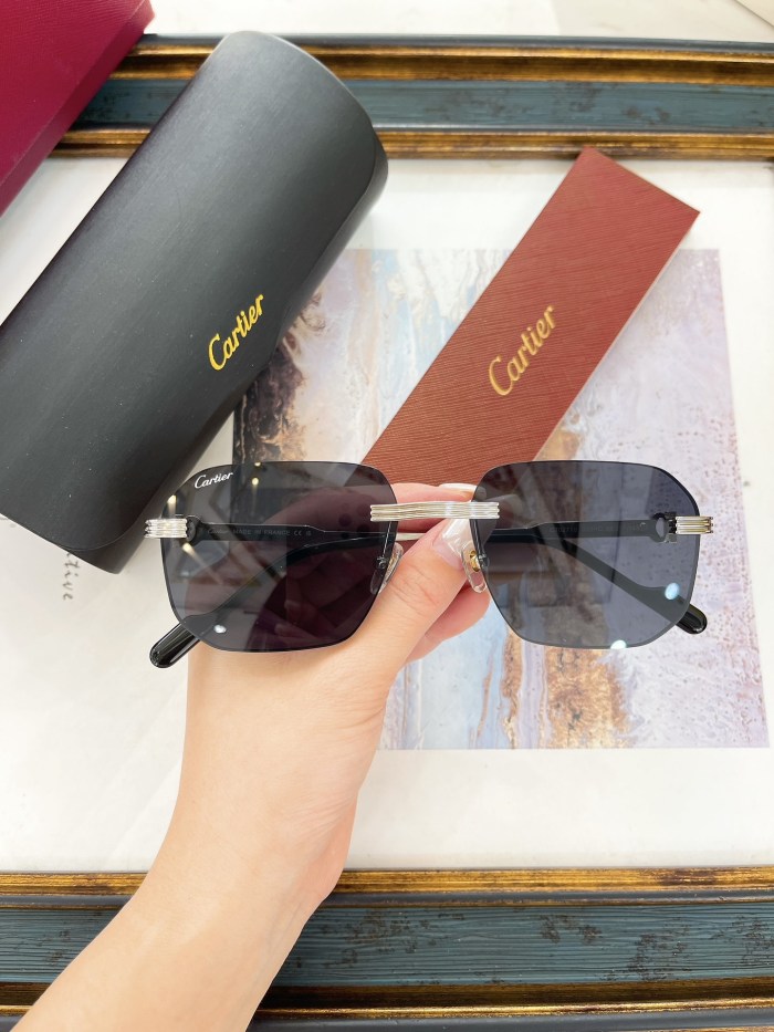 Cartier Sunglasses AAAA-7789