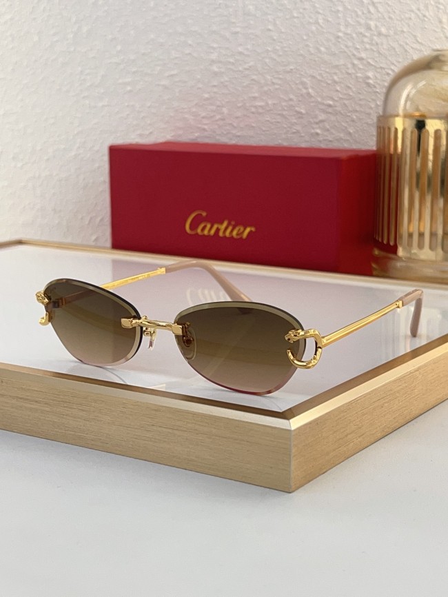 Cartier Sunglasses AAAA-7961