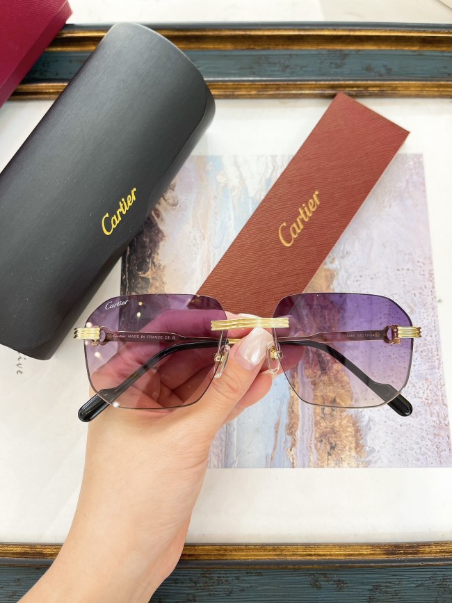 Cartier Sunglasses AAAA-7791