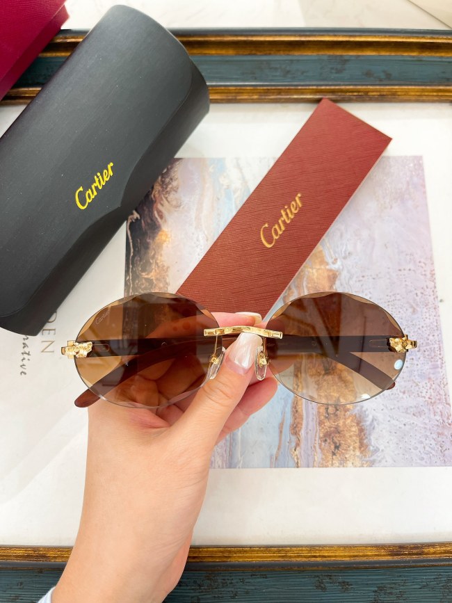 Cartier Sunglasses AAAA-7698
