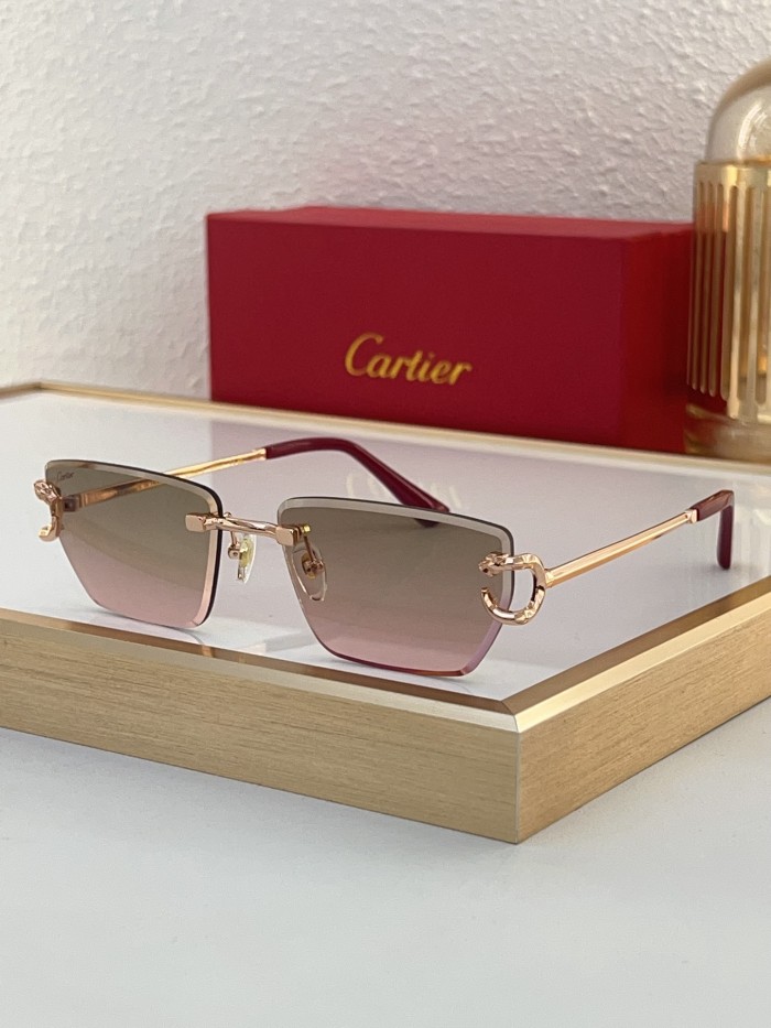 Cartier Sunglasses AAAA-7965