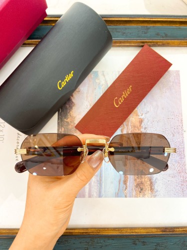 Cartier Sunglasses AAAA-7800