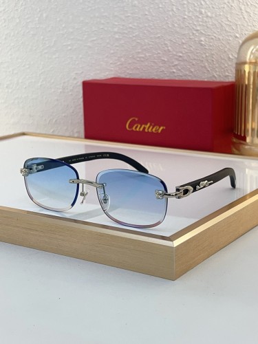 Cartier Sunglasses AAAA-7838