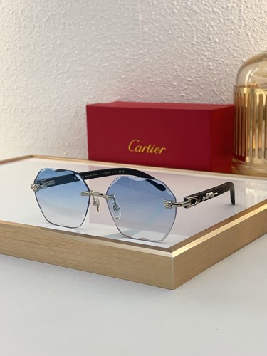 Cartier Sunglasses AAAA-7856