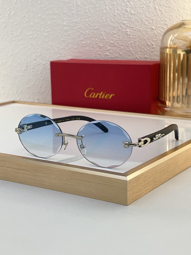 Cartier Sunglasses AAAA-7847