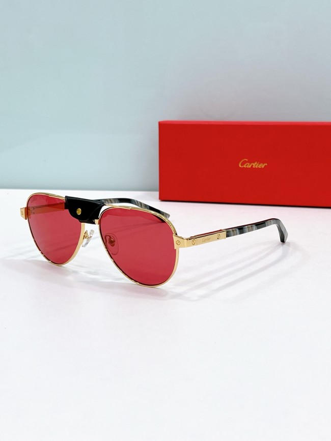 Cartier Sunglasses AAAA-8136