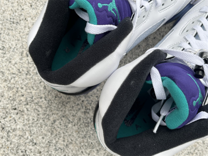 Authentic Air Jordan 5 “Grape” 2025