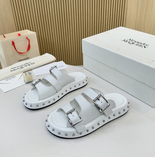 Alexander McQueen women slippers 1：1 quality-041