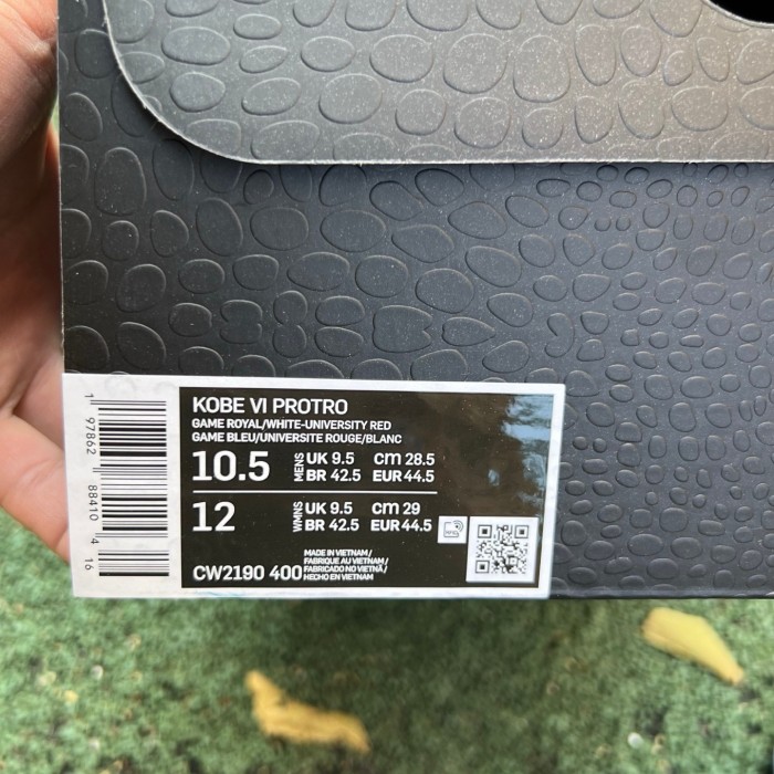 Authentic Nike Kobe 6 Protro Dodgers