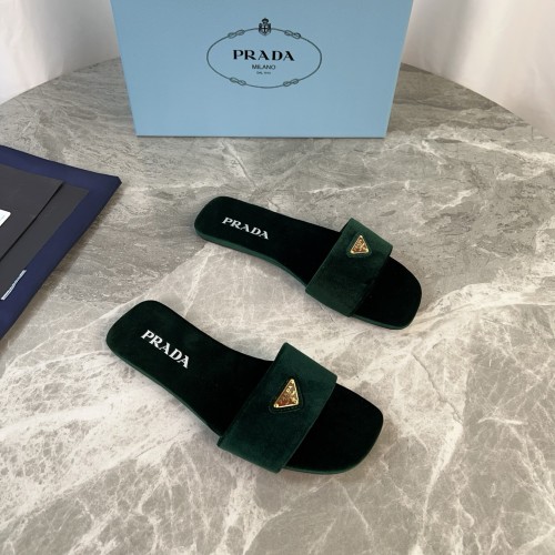 Prada women slippers 1：1 quality-164