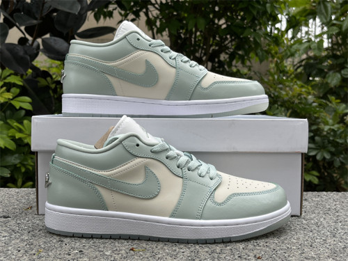 Authentic Air jordan 1 Low SE “Seafoam”
