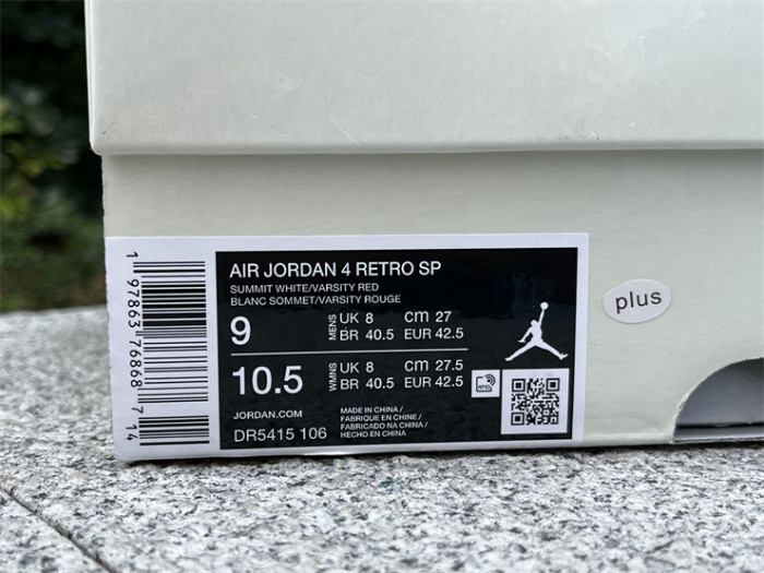 Authentic Nike SB x Jordan Air Jordan 4 “Varsity Red”