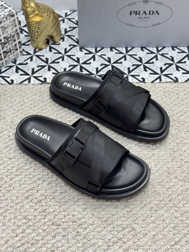 Prada men slippers 1：1 quality-067