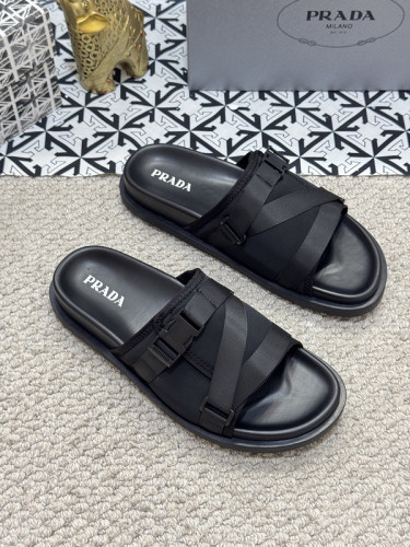 Prada men slippers 1：1 quality-063