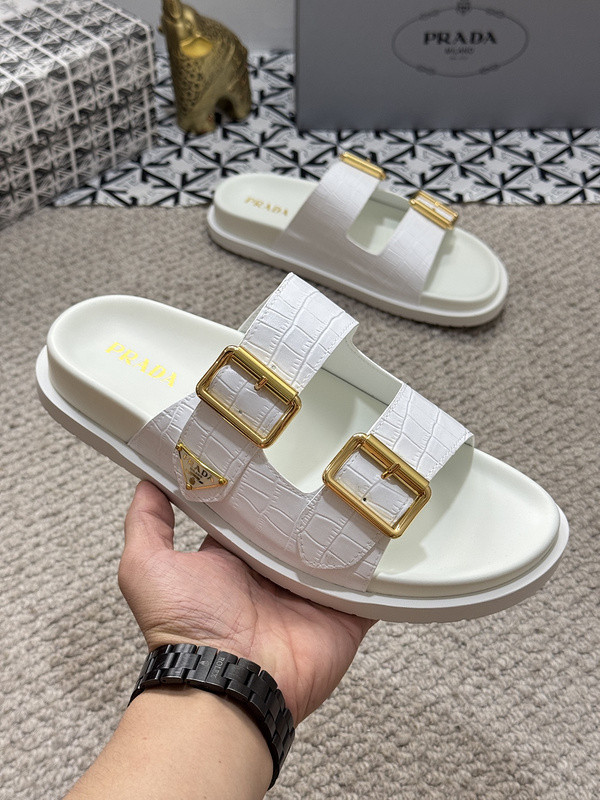 Prada men slippers 1：1 quality-057