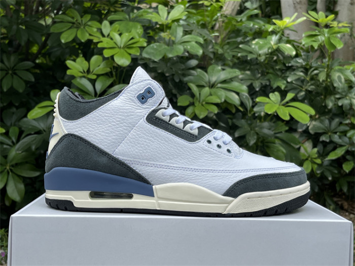 Authentic A Ma Maniére x Jordan 3 “Diffused Blue”