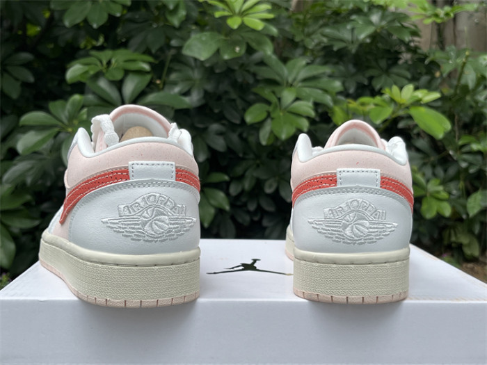Authentic Air Jordan 1 Low “Strawberry Milkshake”    Women