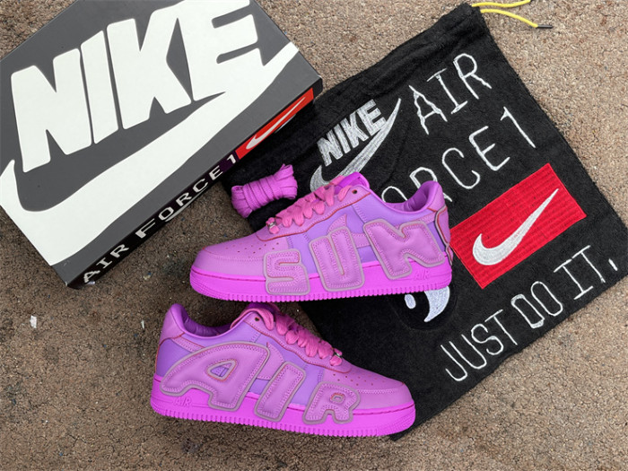 Authentic CPFM x Nike Air Force 1 Low Fuchsia