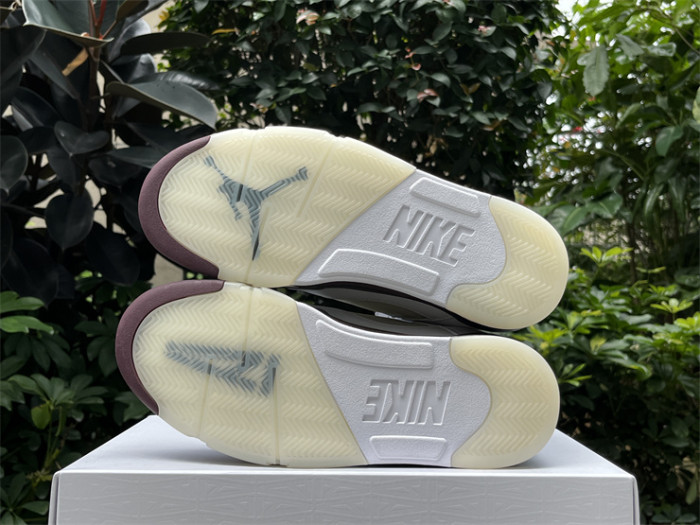 Authentic A Ma Maniere x Air Jordan 5 “Violet Ore”