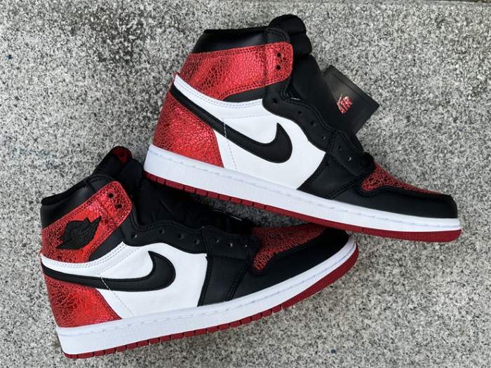 Authentic  Air Jordan 1 High OG  Ruby”