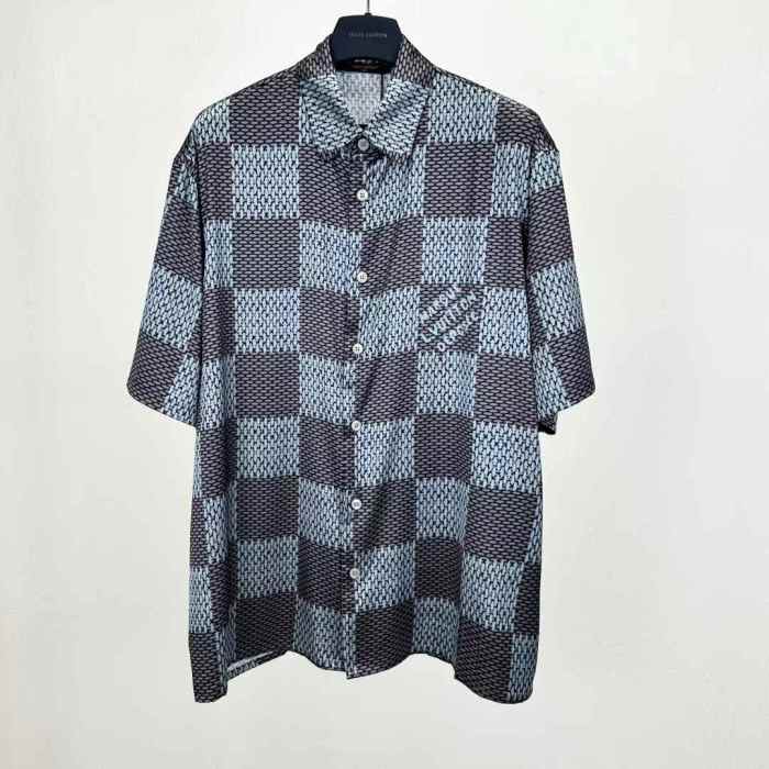 LV Shirt High End Quality-1261