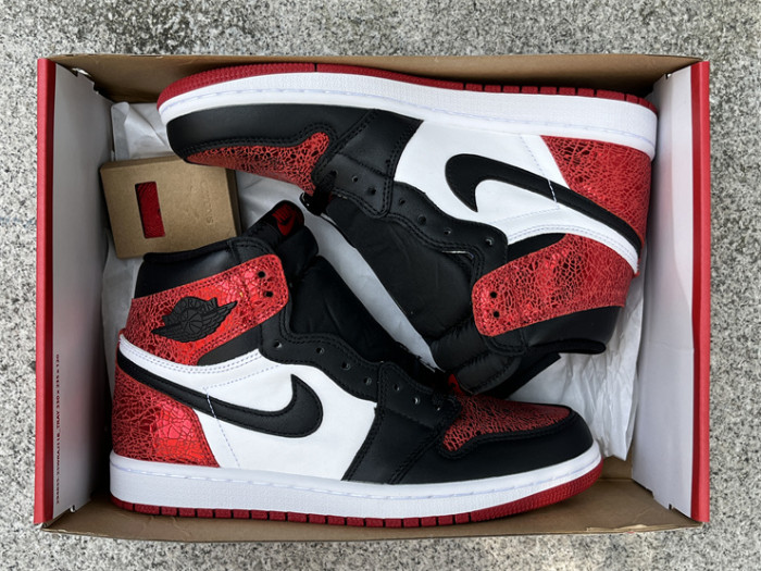 Authentic  Air Jordan 1 High OG  Ruby”