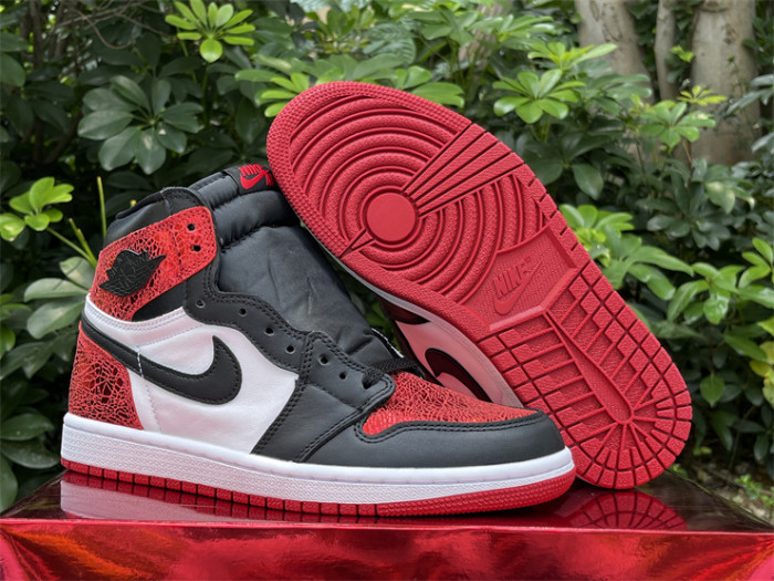 Authentic  Air Jordan 1 High OG  Ruby”