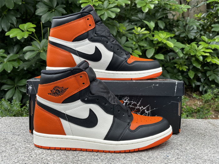 Authentic  Air Jordan 1 Retro High OG  Shattered Backboard   2025