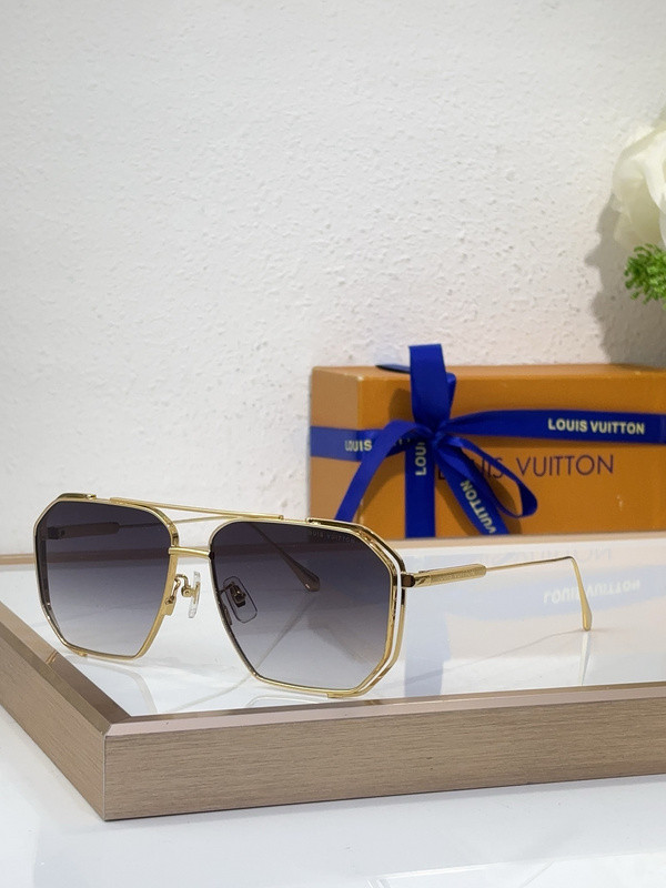 LV Sunglasses AAAA-6077