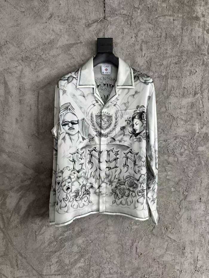 Casablanca High Quality Shirt-075