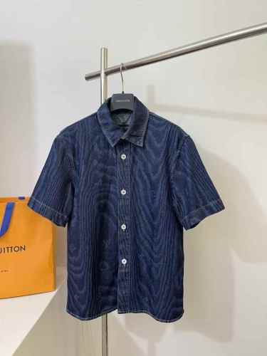 LV Shirt High End Quality-1278