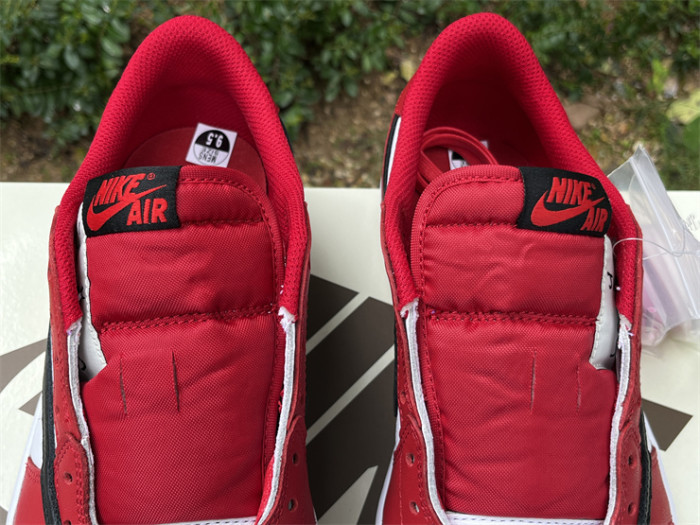 Authentic Travis Scott x Air Jordan 1 Low OG White Red