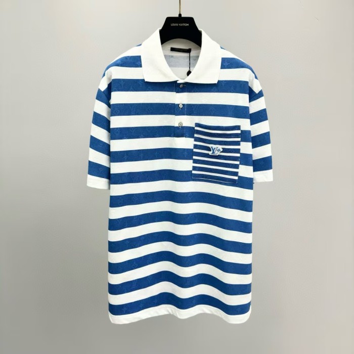 LV Shirt High End Quality-1283