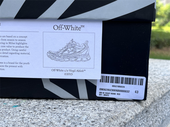 OFF white Men shoes 1：1 quality-466