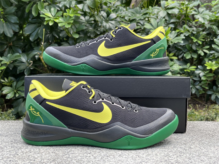 Authentic  Kobe 8 Protro  Oregon Ducks  PE Mamba Program