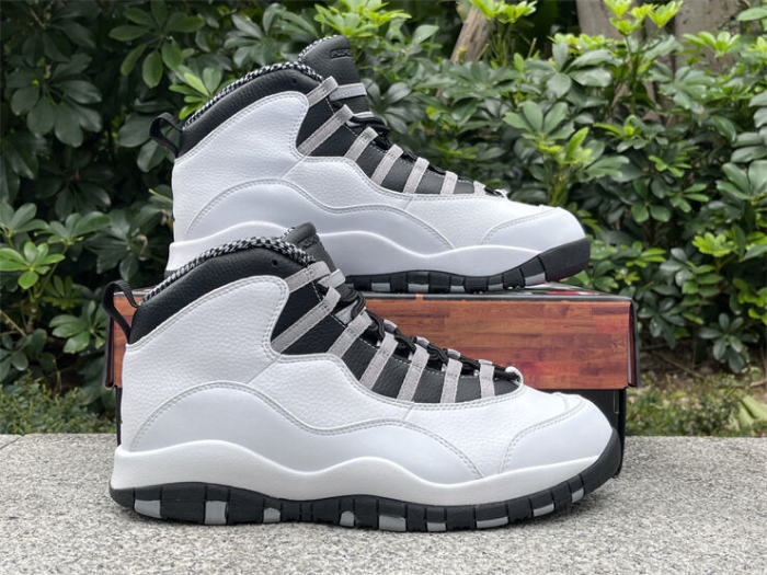 Authentic Air Jordan 10 Retro “Steel” 2025