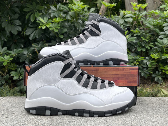 Authentic Air Jordan 10 Retro “Steel” 2025