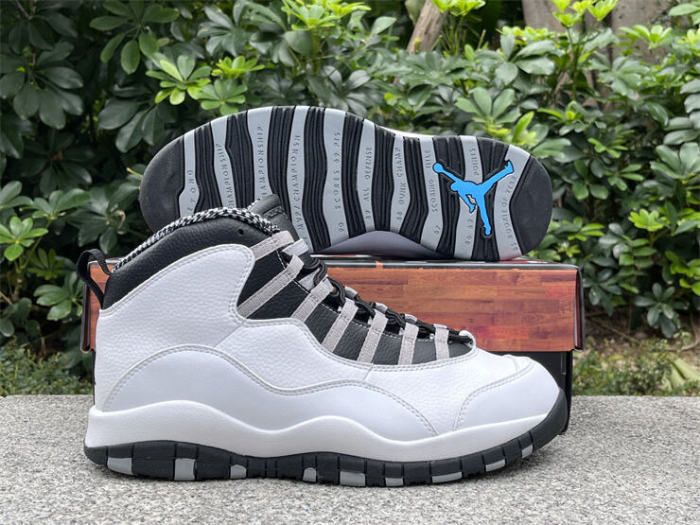 Authentic Air Jordan 10 Retro “Steel” 2025