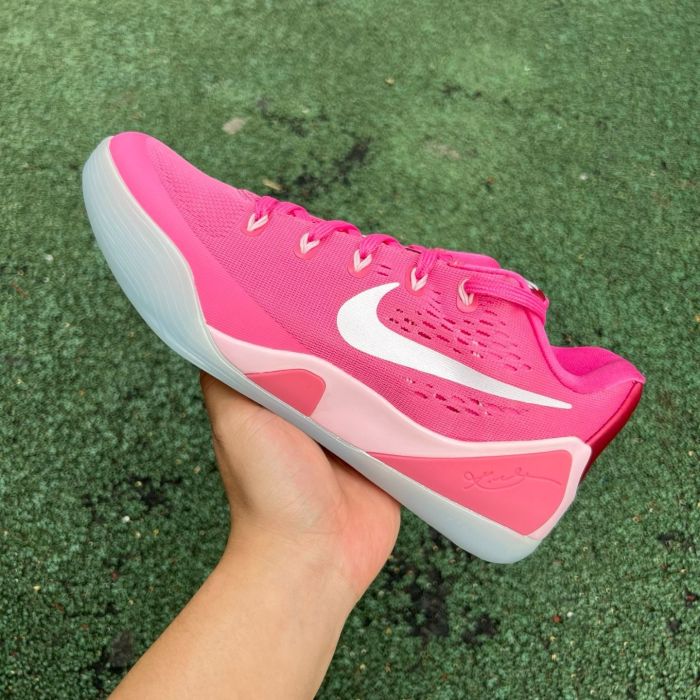 Authentic Kobe 9 EM Low Protro Kay Yow Think Pink