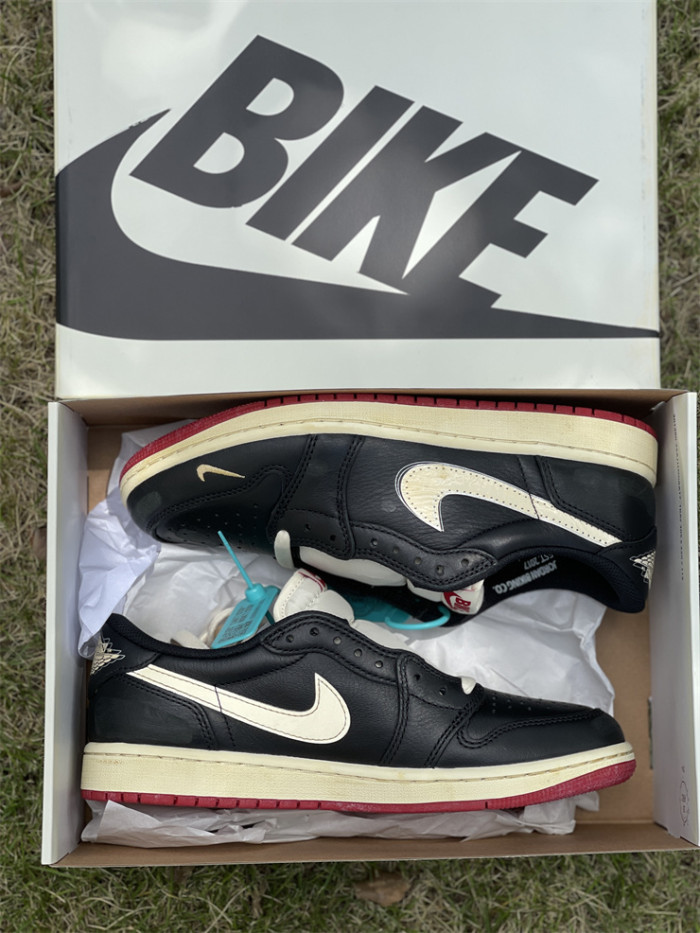 Authentic  Nigel Sylvester x Jordan Air Jordan 1 Low OG Nitro  Better With Time   GS