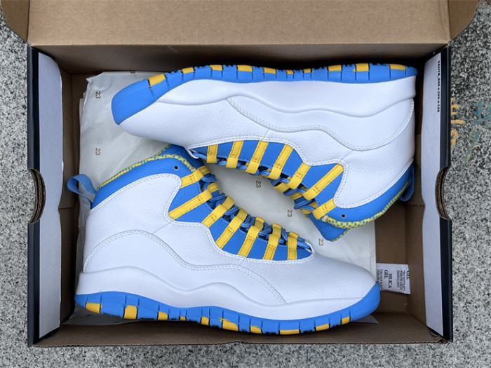 Authentic Air Jordan 10 OG North Blue