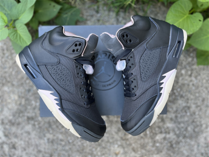 Authentic PSG x Air Jordan 5 “Off Noir”