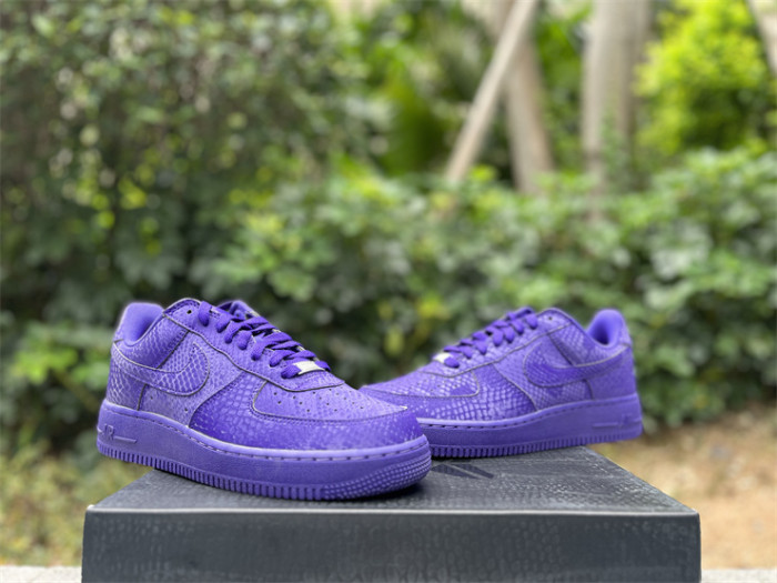 Authentic Nike Air Force 1 Low Kobe Forever “Court Purple”
