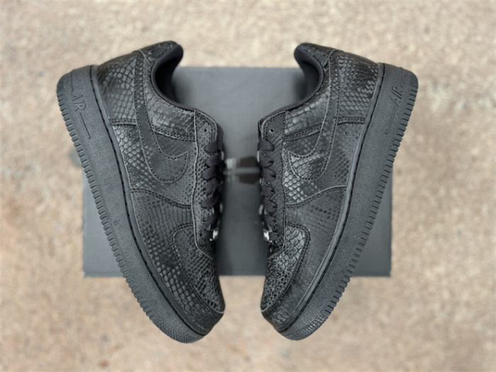Authentic Nike Air Force 1 Low Kobe Forever Triple Black