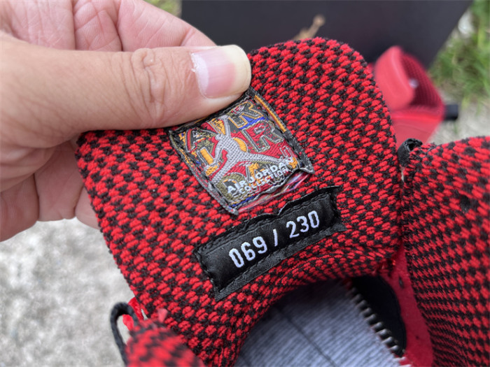 Authentic Air Jordan 10 Red