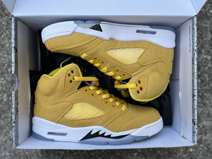 Authentic Air Jordan 5 “Michigan” PE