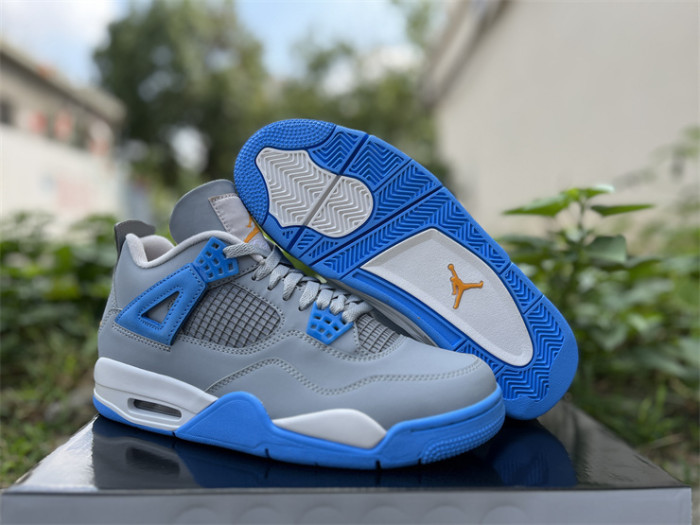Authentic Air Jordan 4  retro Mist Blue
