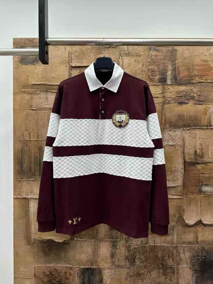 LV Shirt High End Quality-1323