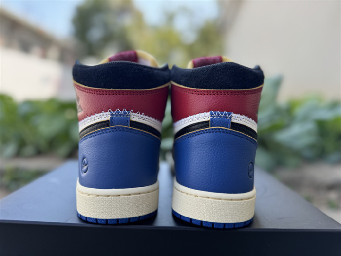Authentic Union x Fragment x Air Jordan 1 High OG “Varsity Redn Sport Royal”