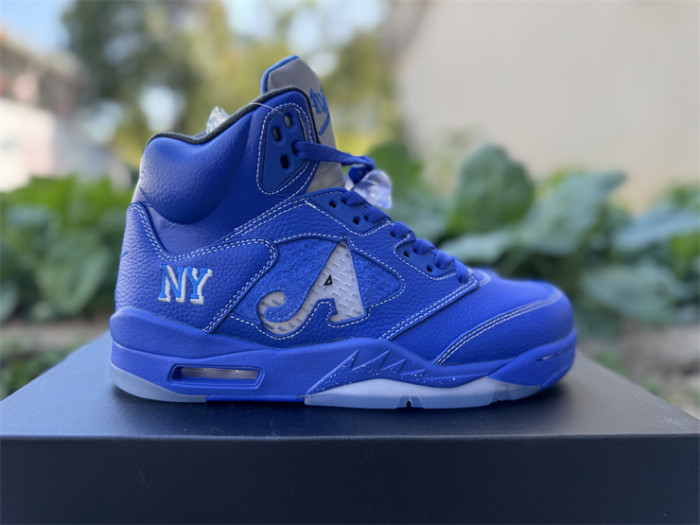 Authentic Awake NY x Jordan Air Jordan 5 Racer Blue